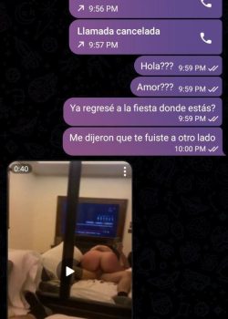 La puta de la novia coge con el amigo y le manda el video. 3