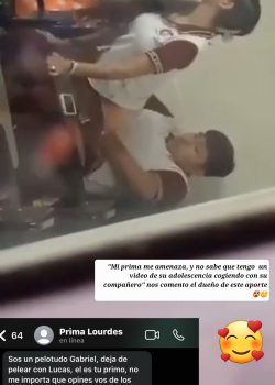 La prima le amenaza sin saber que tiene video cogiendo de prepa. 9