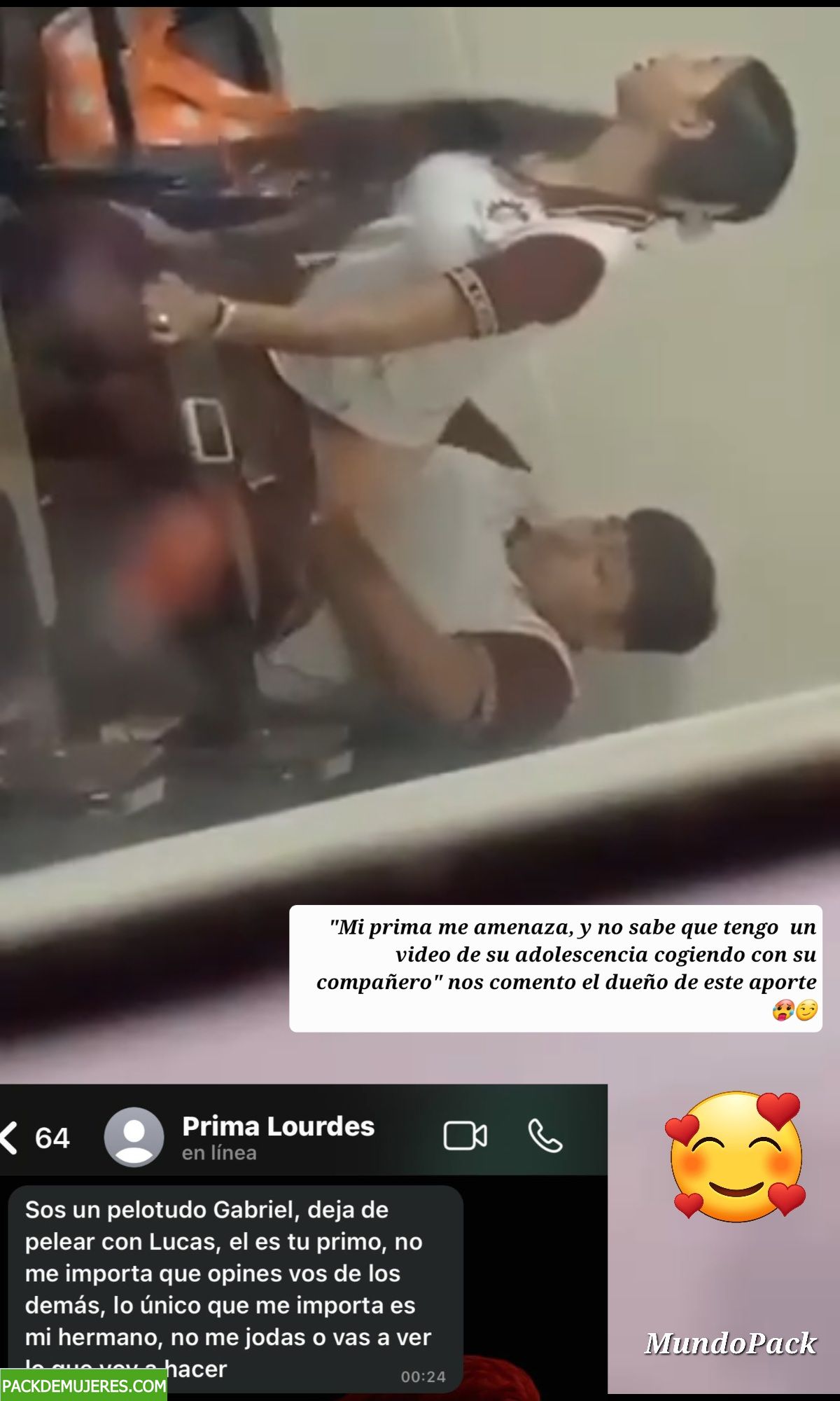 La Prima Le Amenaza Sin Saber Que Tiene Video Cogiendo De Prepa. |  PACKDEMUJERES.COM