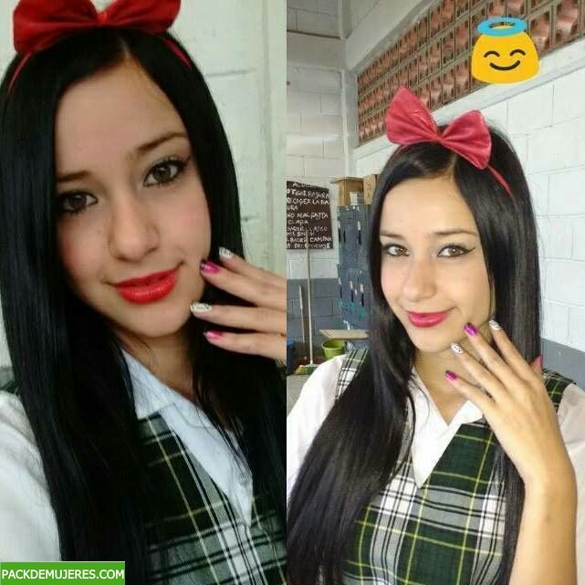 Colegiala buenona le gusta hacer pack cuando tiene tiempo libre y algo aburrida. 2