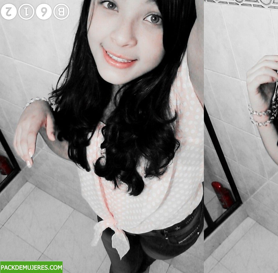 Tierna morrita se graba para su novio 1