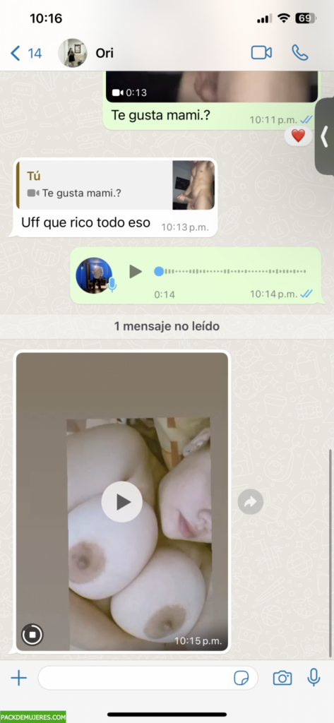 Una buena amiga es la que pasa nudes por el chat sin el temporal. 1