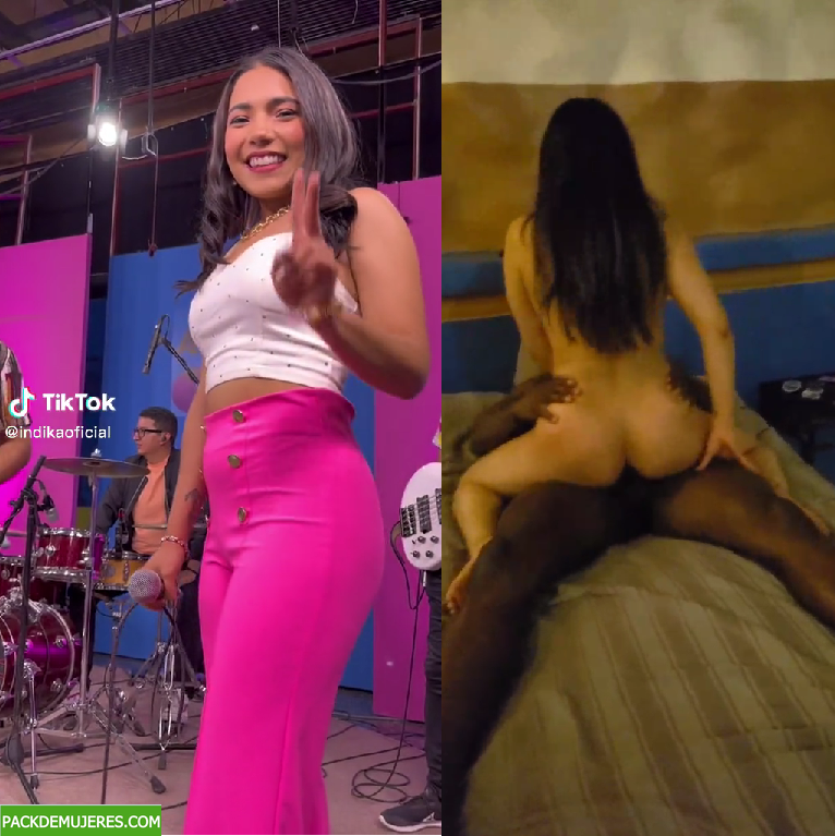 Ticktoker filtrada en video haciendo trio. 1