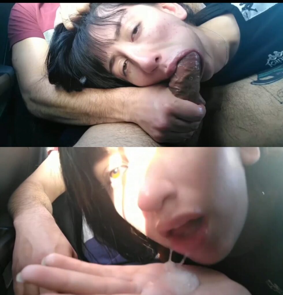 Pendejita chupadora se graba mamando la verga de su primo. 1