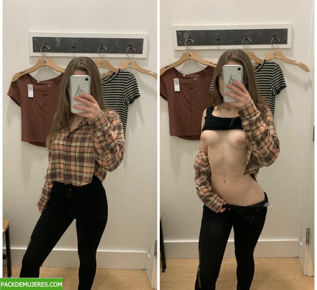 Flaca divina hace divino pack con videos. 1