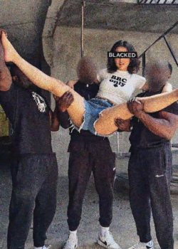 Blanquita cumple fantasía con los 3 6
